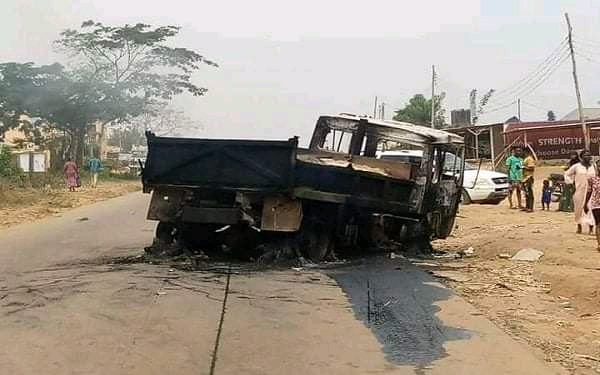 See How Truck Crushed 4 Students, Okada Rider to Death