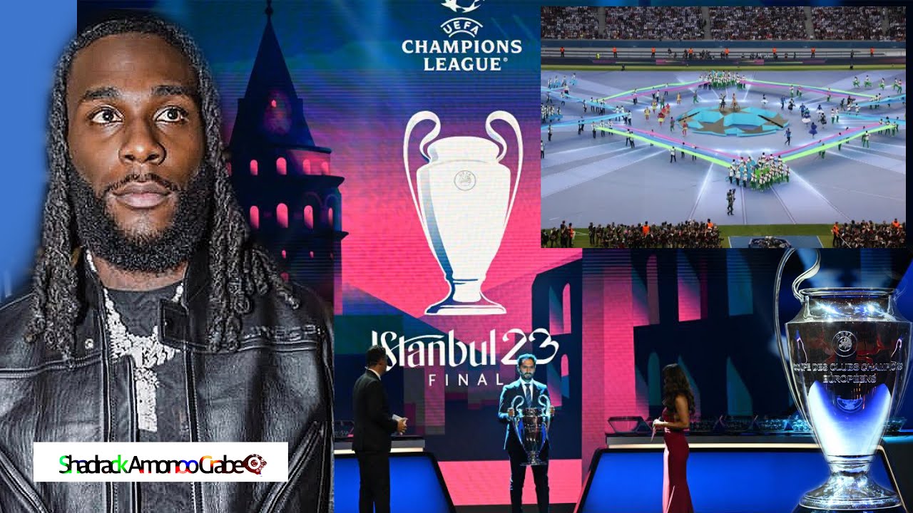 Burna Boy will perform at the UEFA Champions League final in 2023.