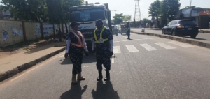 Photos: Lagos Traffic Motorpol Head, CSP Oriyomi On The Road