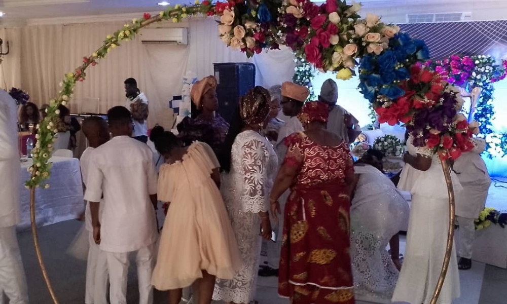 PhotoStory: Favour Benson Graces Conjugal Celebration Between Ruth And Michael