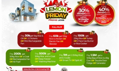 Adron Homes Excites Customers with ‘Lemon Friday Promo’ | Touchaheart news