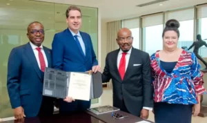 Zenith Bank signs MoU with French Government for establishment of branch in France.