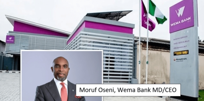 Moruf Oseni’s Wema Bank Incurs N8bn In Court Cases, Loses N239m To Fraudsters