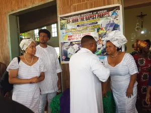Photos: The Outing Service Held For The Late Chief Dr. Godwin Chimezie Udeaja, PhD. In Ozobulu, Anambra State…