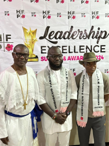 Amb. Bldr. (Dr.) Abdulhakeem Odegade Receives Award, Becomes First Patron At The Hibiscus Female Publishers In Nigeria Event (Photos)
