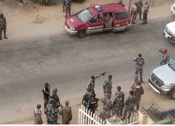 Police Raid CDHR Office in Lagos